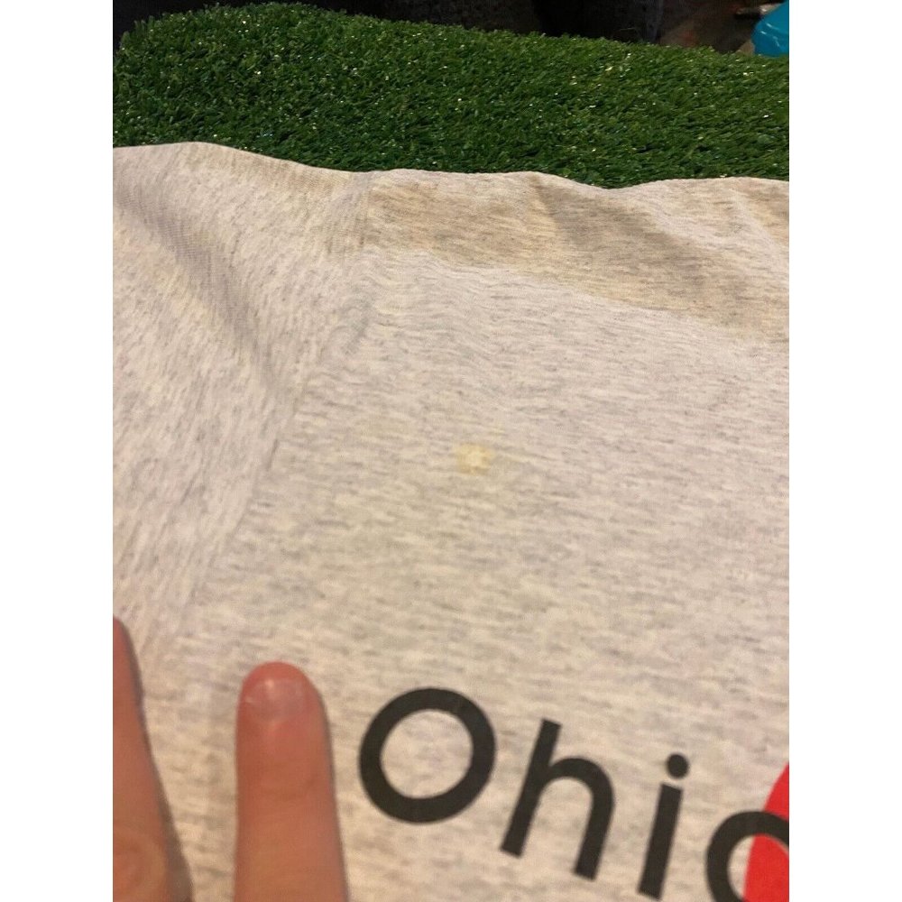 Vintage Ohio State Buckeyes Shirt Large Gray Osu … - image 6